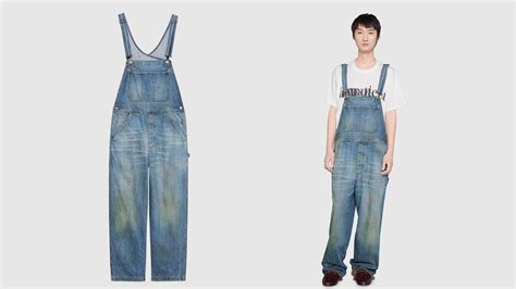 gucci grass stained overalls|Gucci sells grass.